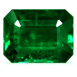 Szmaragd 1,42 ct, zielony, szlif szmaragdowy