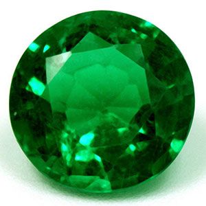 Szmaragd 1,32 ct, zielony, szlif okrągły
