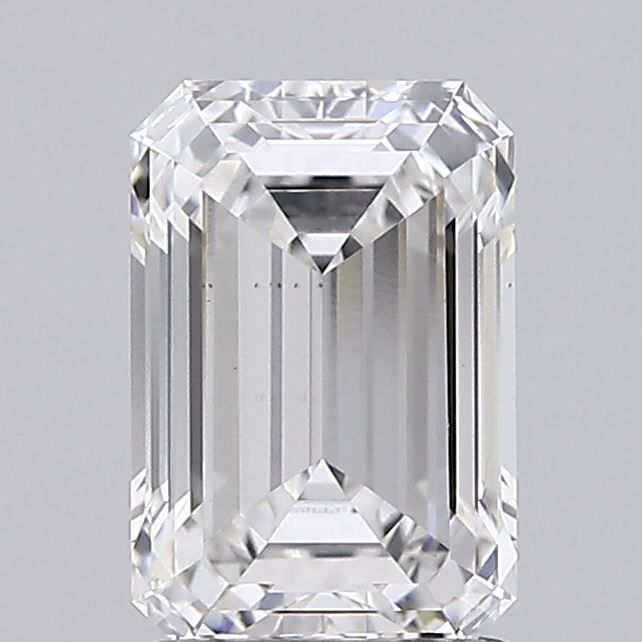 1.55 ct. emerald Lab Grown Diamond front image