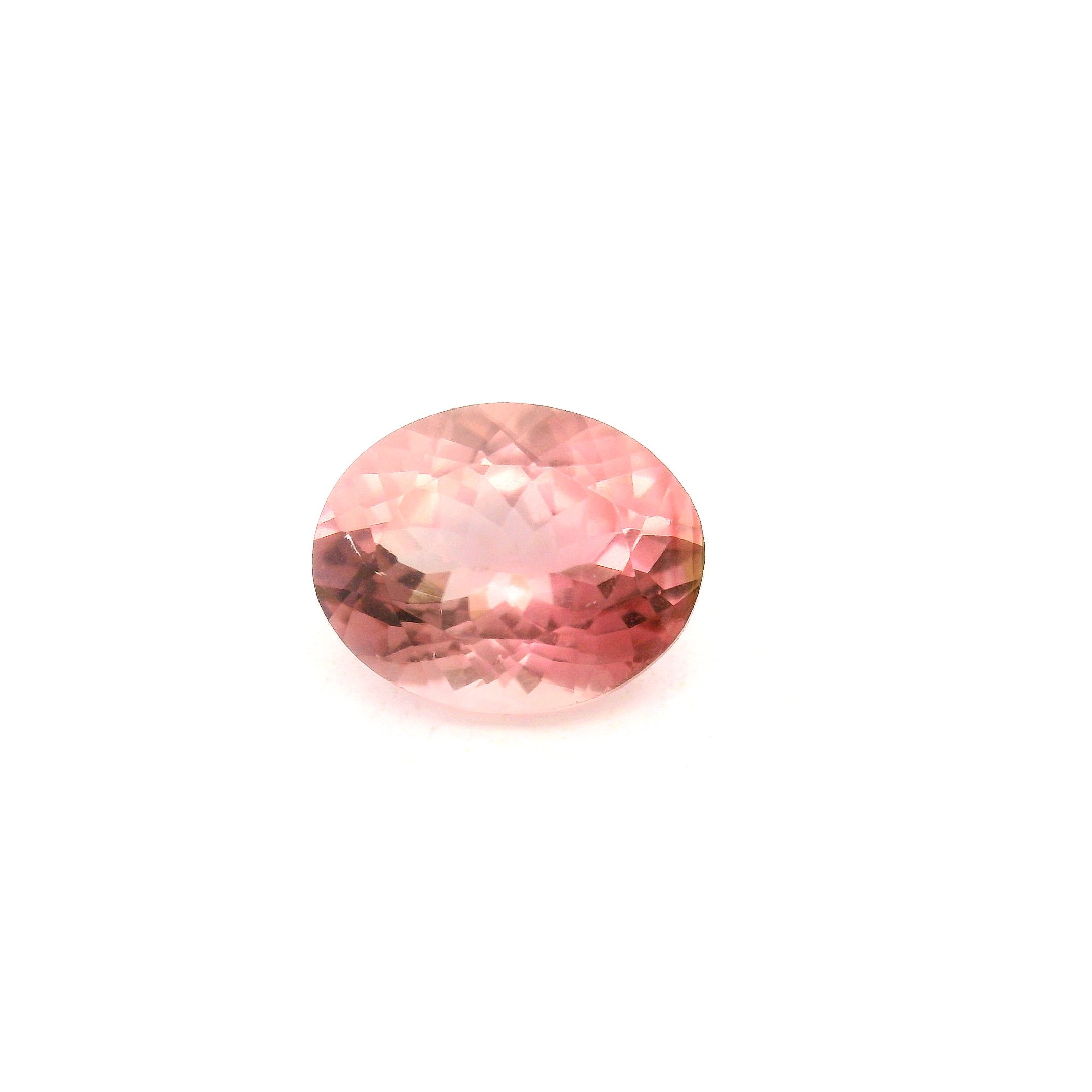 Turmalin 1,97 ct, różowy, szlif owalny