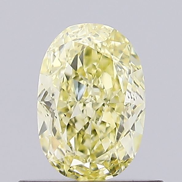 0.53 CT Fancy Yellow OVAL