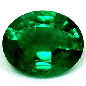 Szmaragd 2,76 ct, zielony, szlif owalny