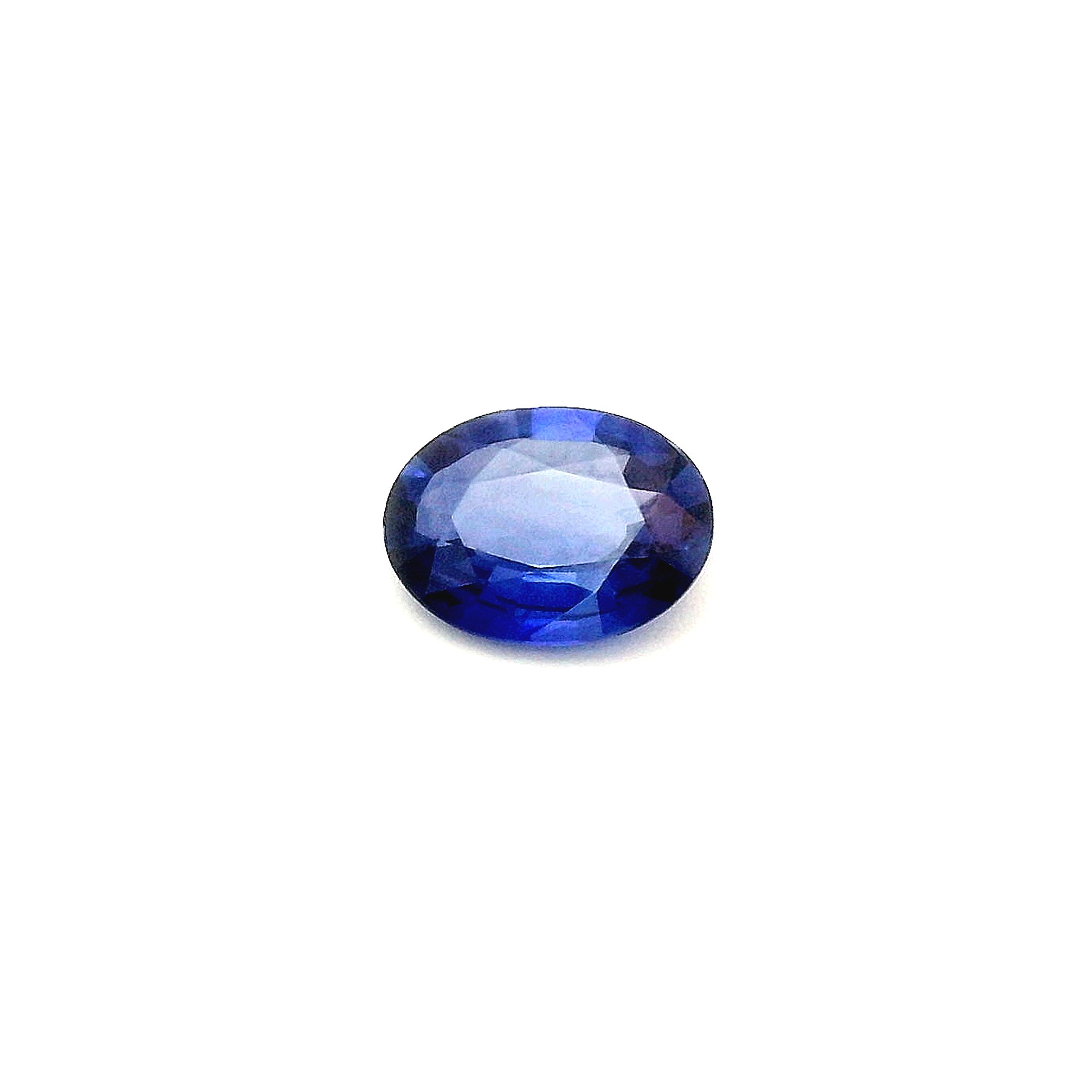 0.96 ct Oval Sapphire