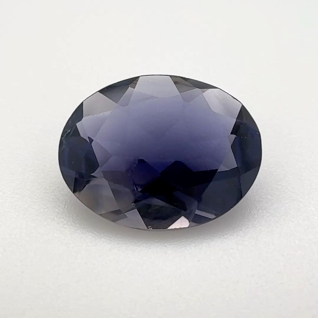 Iolit 2,26 ct, niebieski, szlif owalny