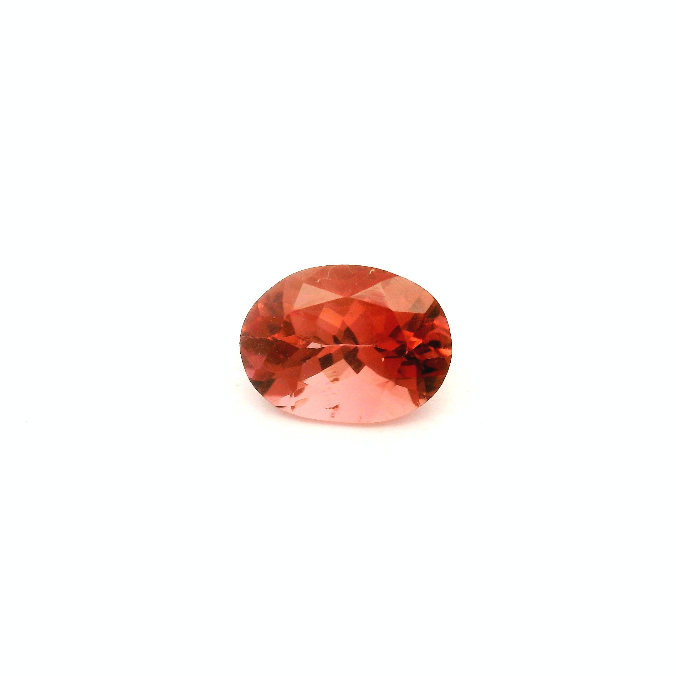 Turmalin 1,26 ct, różowy, szlif owalny