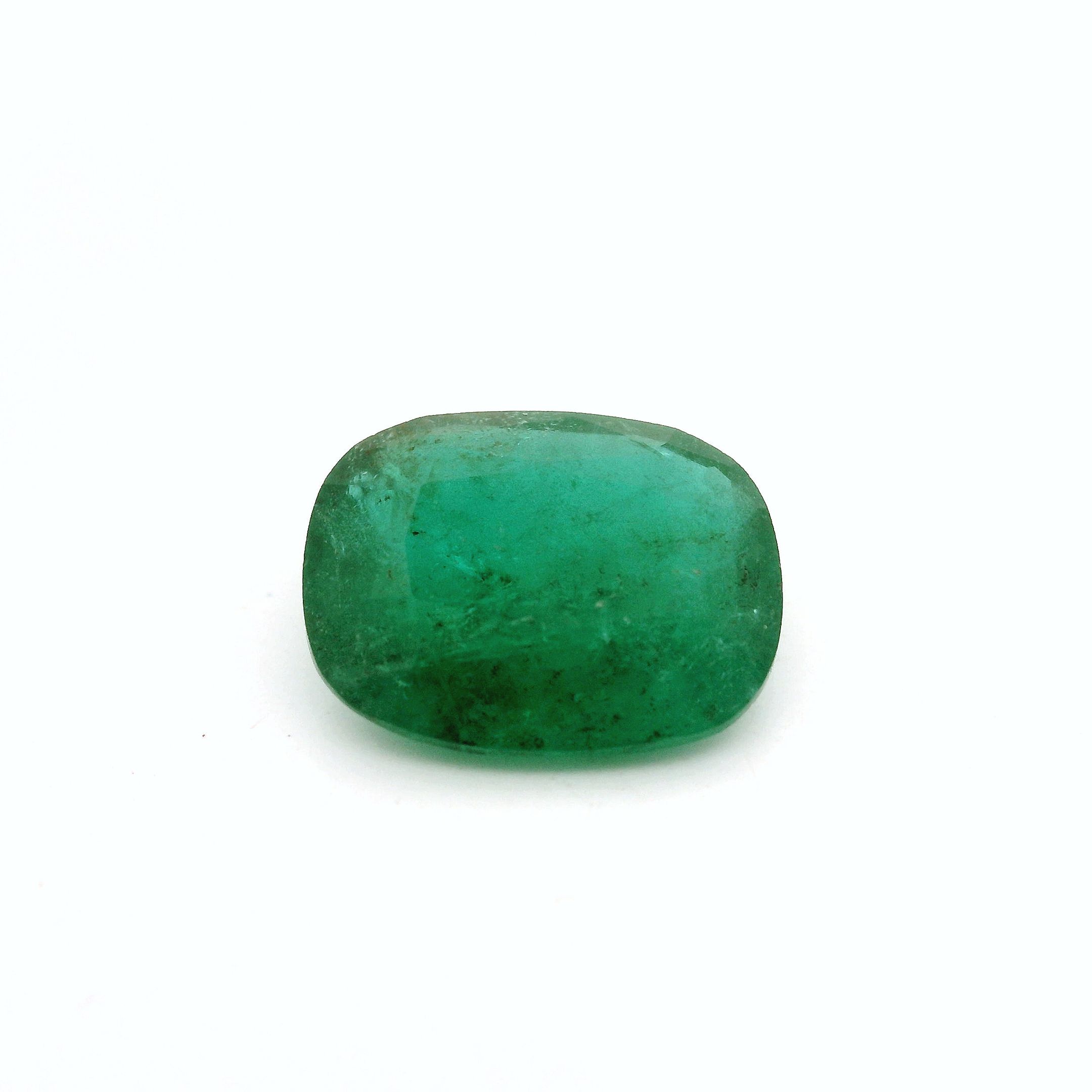 3.23 ct Cushion Emerald