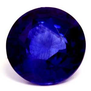Szafir 3,01 ct, niebieski, szlif okrągły