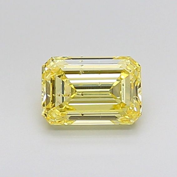 1.01 CT Fancy Intense Yellow EMERALD