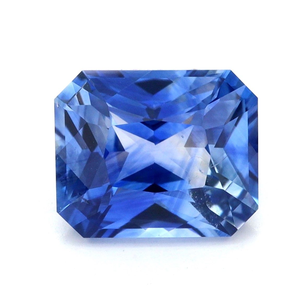 Szafir 2,14 ct, niebieski, szlif radiant