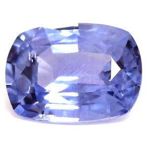 Szafir 1,16 ct, niebieski, szlif cushion