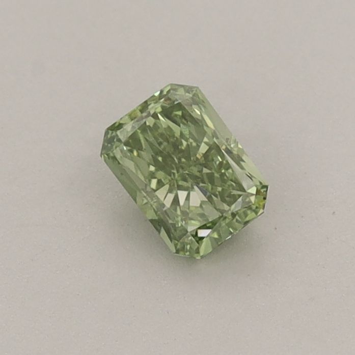 0.33 CT Fancy Vivid Green RADIANT