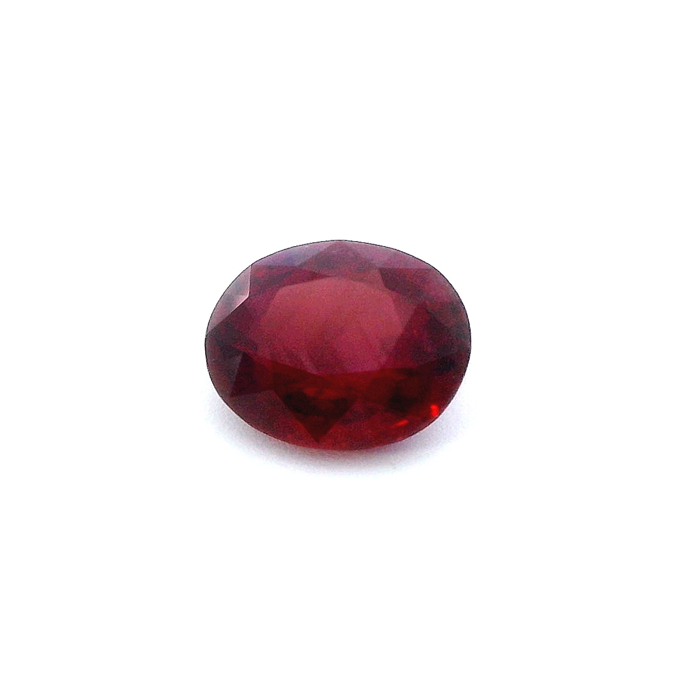 1.42 ct Oval ruby