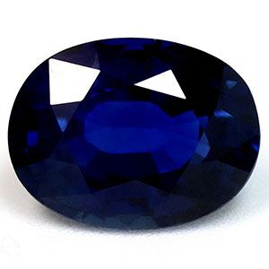 Szafir 1,62 ct, niebieski, szlif owalny