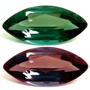 ALEXANDRITE FACETED 0.12ct GREEN Blue Green to Intense Purple EC BRAZIL NONE