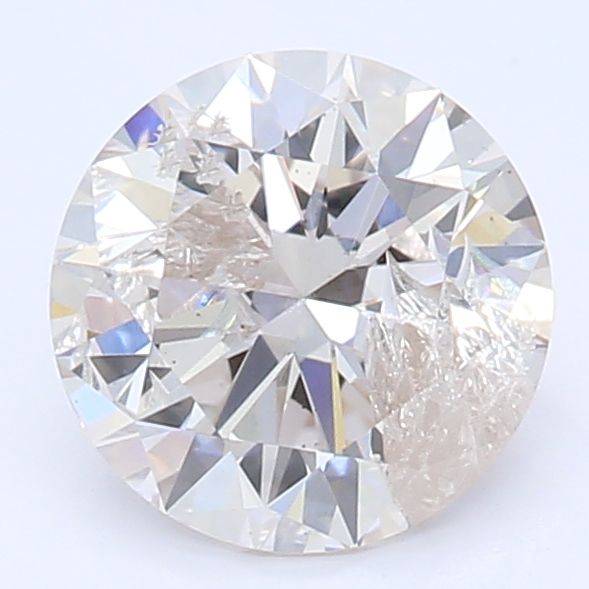 round 0.7 Carat K FAINT COLOR