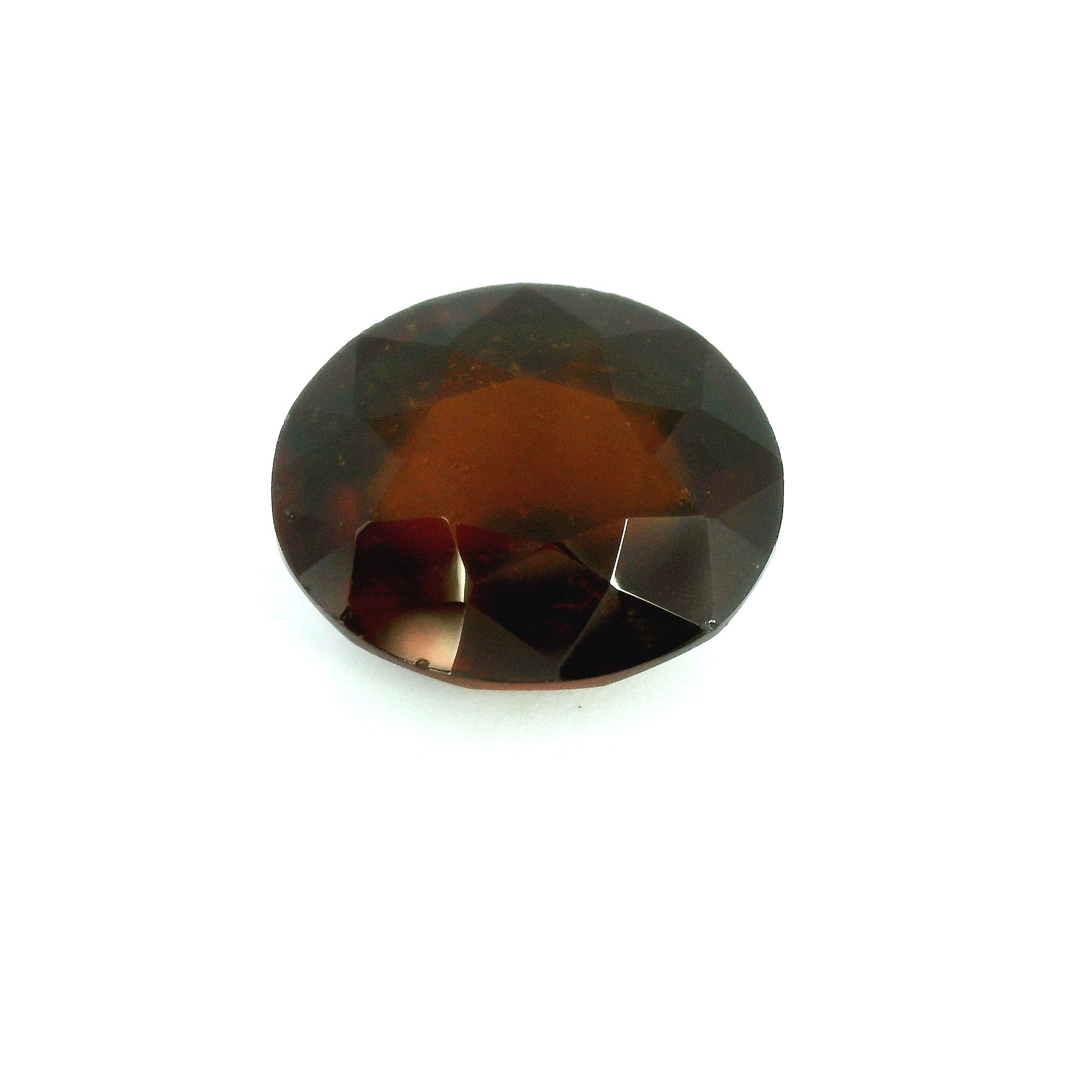 Granat 5,82 ct, pomarańczowy, szlif owalny