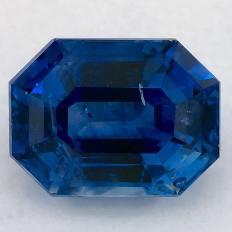 Szafir 1,74 ct, niebieski, szlif ośmiokątny