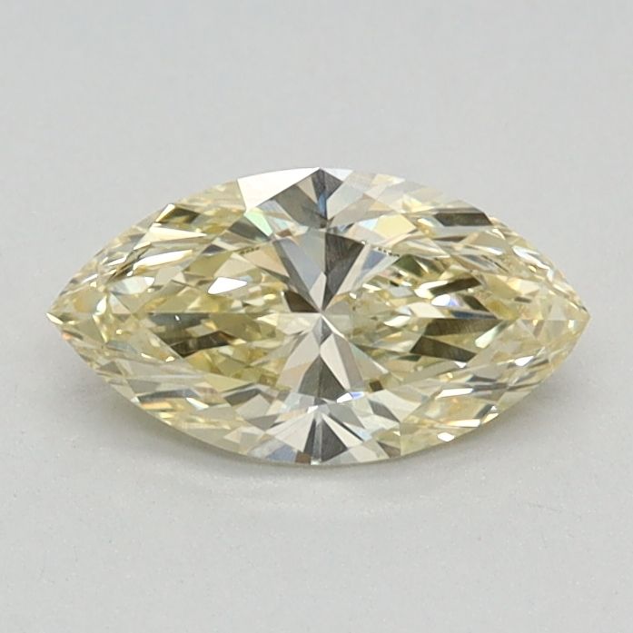 0.48 CT Fancy Light Yellow MARQUISE