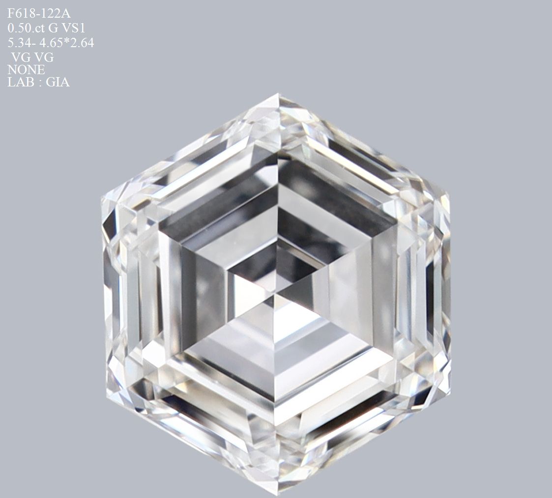 Prírodný diamant hexagonal,...