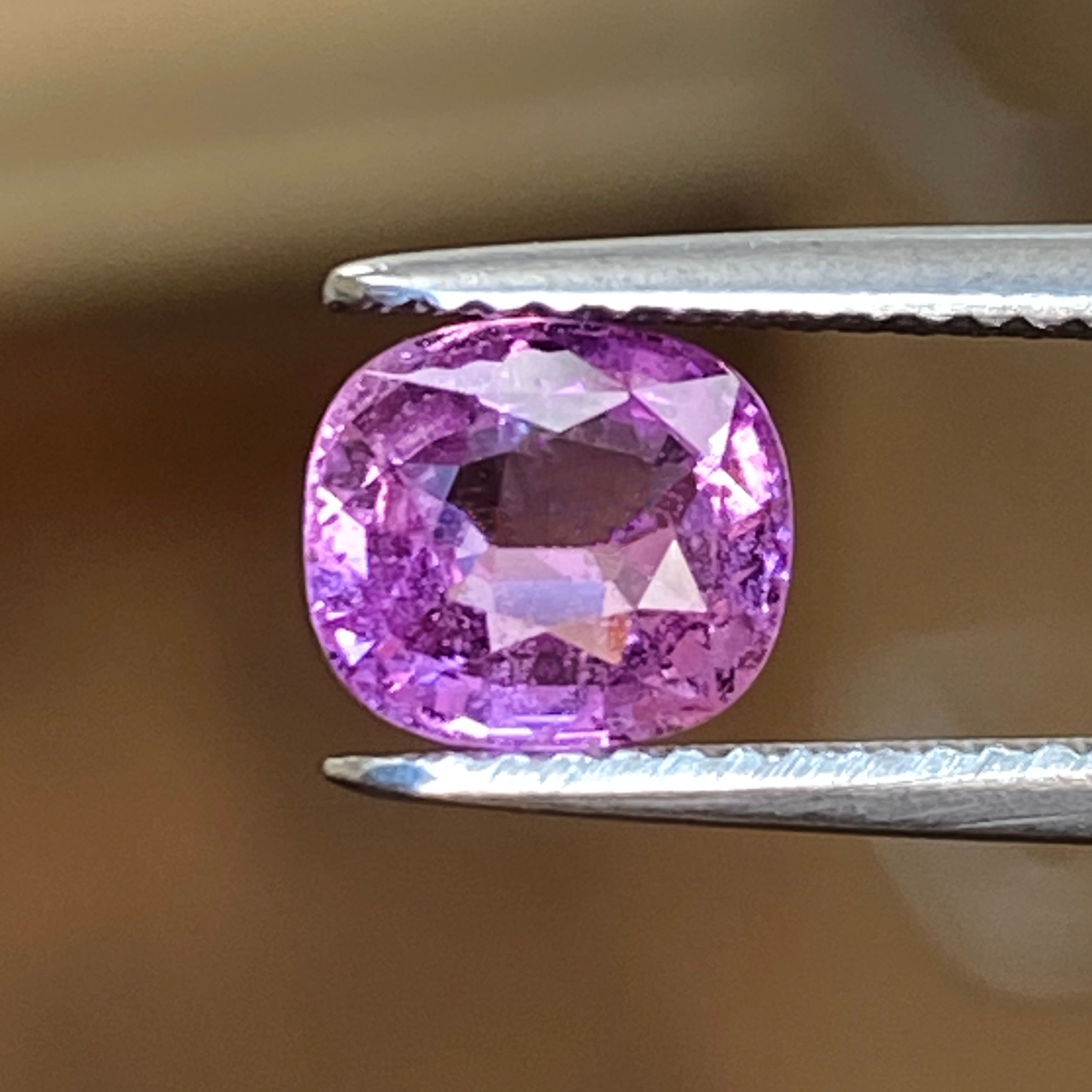 SAPPHIRE FACETED 1.69ct PINK Pink EC SRILANKA NONE