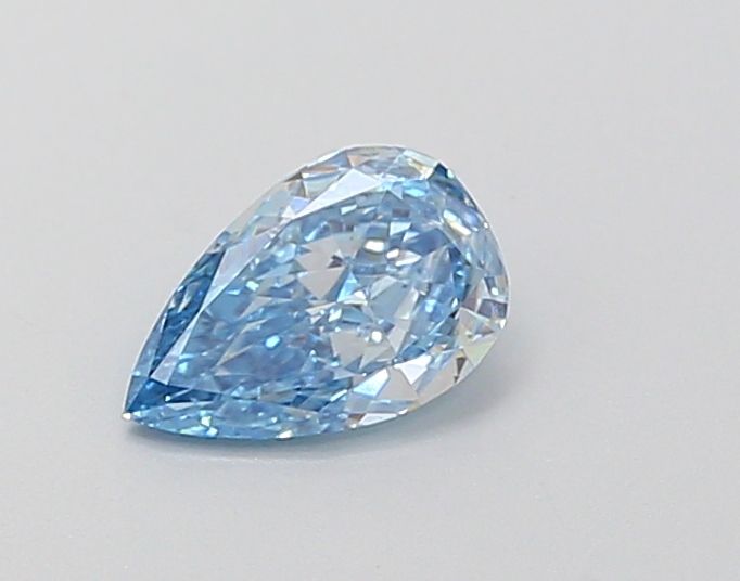 0.48 CT Fancy Vivid Blue PEAR