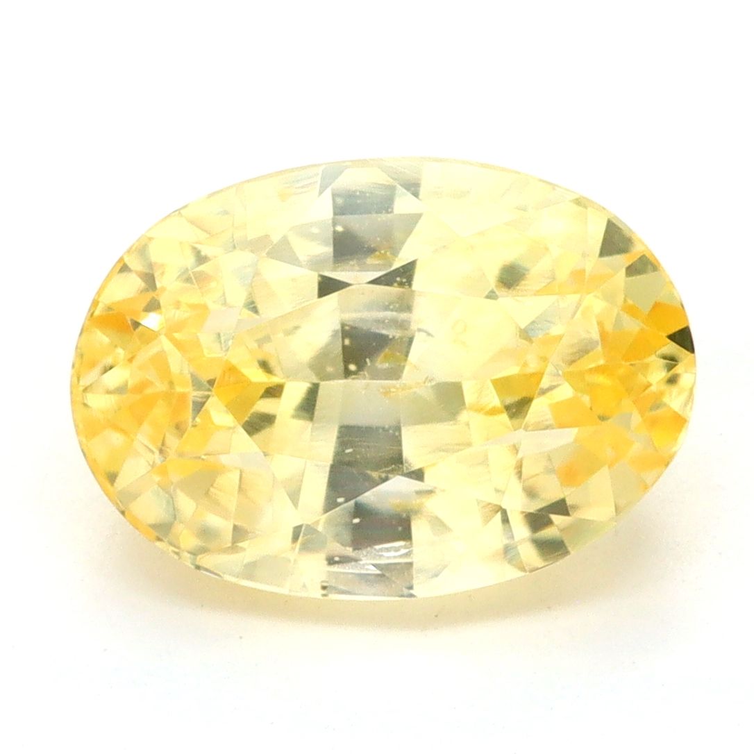 SAPPHIRE FACETED 2.67ct YELLOW EC SRILANKA NONE