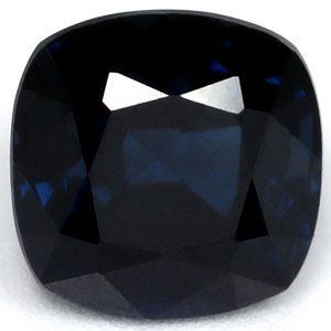 SAPPHIRE FACETED 1.85ct BLUE Navy Blue EC MADAGASCAR HEATED