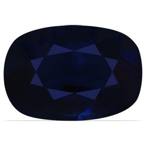 Szafir 1,35 ct, niebieski, szlif cushion