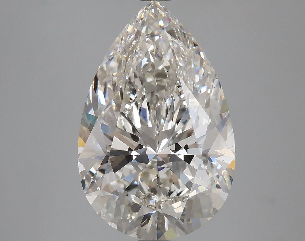 Diamant Poire 4.73 ct - Couleur G - Pureté VS2