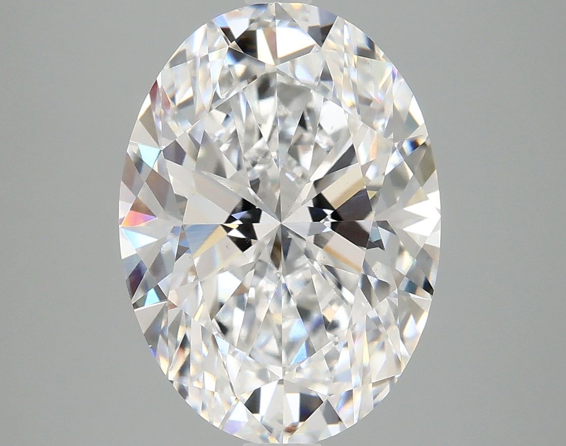 Diamant Ovale 5.04 ct - Couleur D - Pureté VS1