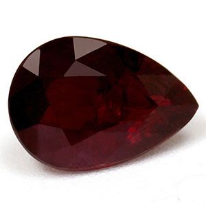RUBY FACETED 0.93ct RED Deep Red SI REST_OF_AFRICA NONE