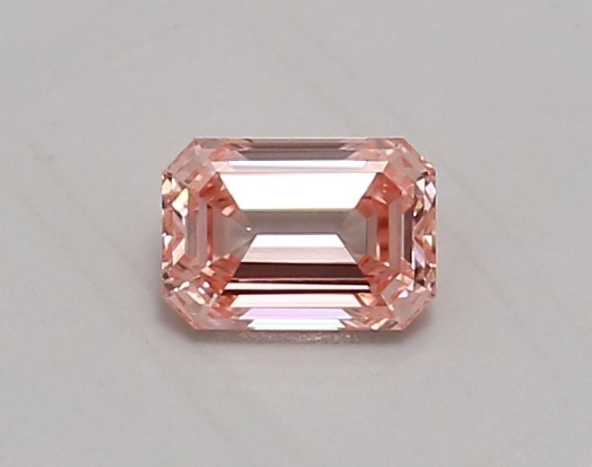 0.67 CT Fancy Vivid Pink EMERALD