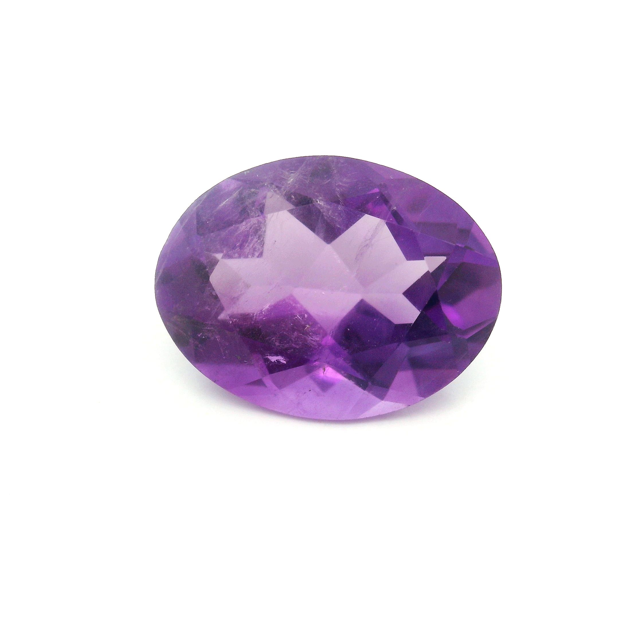 7.86 ct Oval amethyst