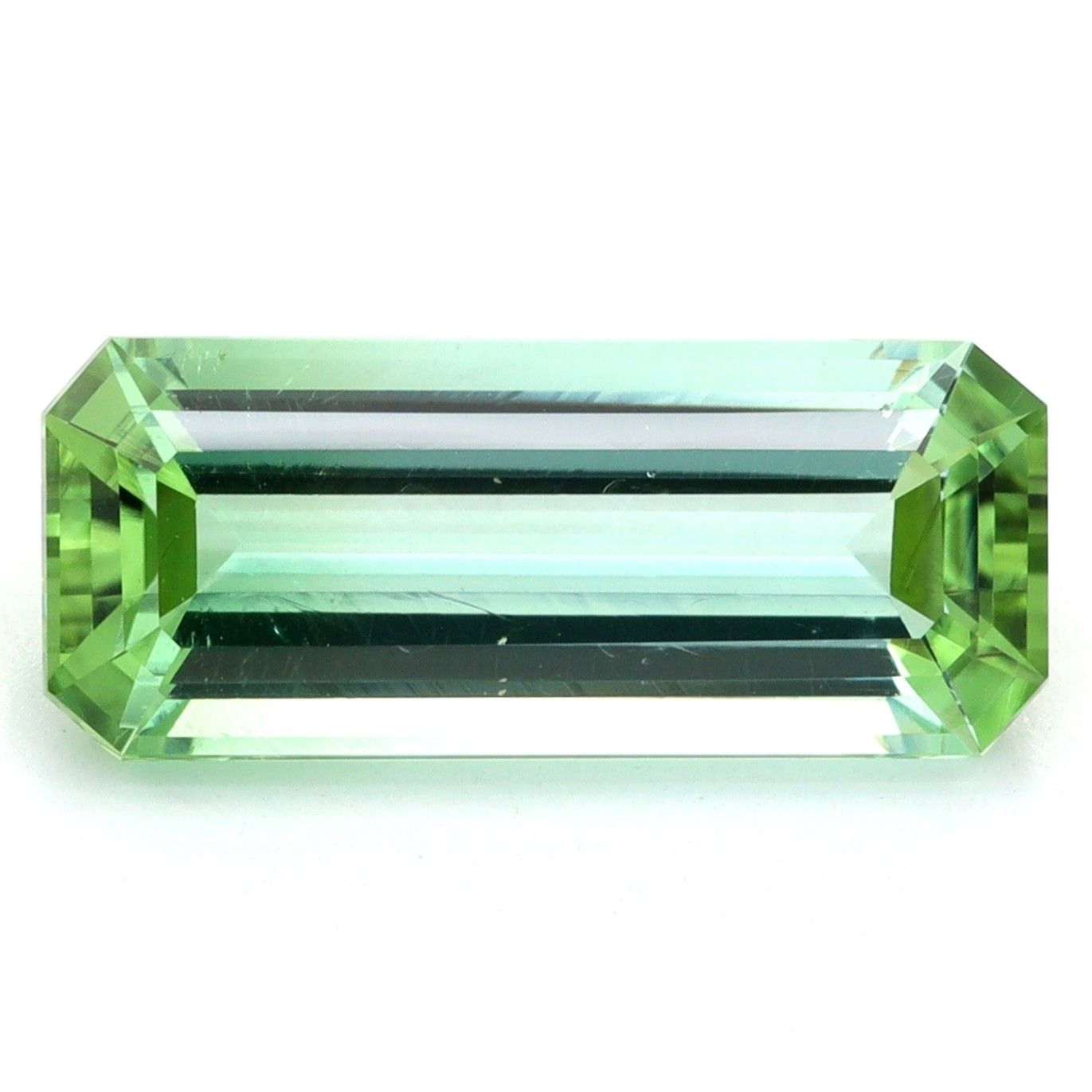 Turmalin 2,31 ct, zielony, szlif szmaragdowy