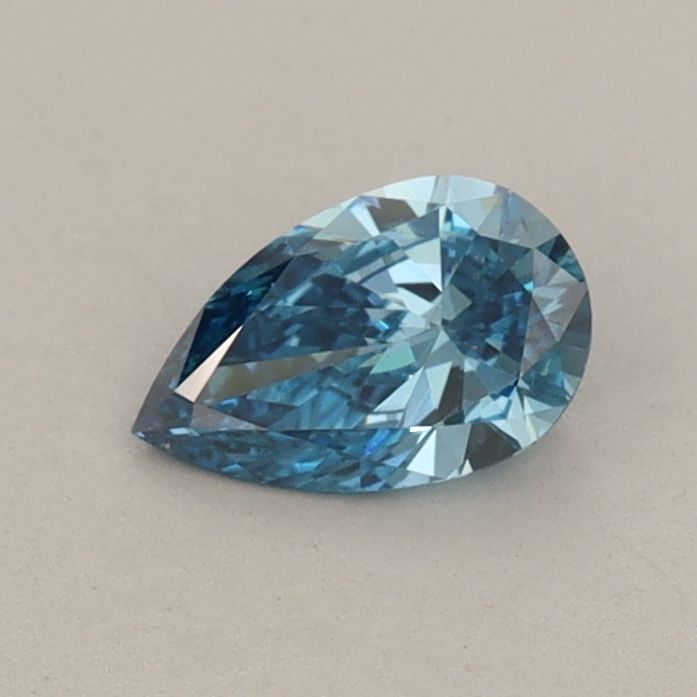 0.4 CT Fancy Vivid Blue PEAR
