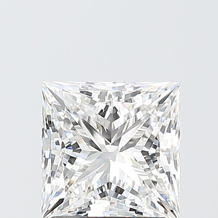 Diamant Princesse 2.07 ct - Couleur F - Pureté VVS2