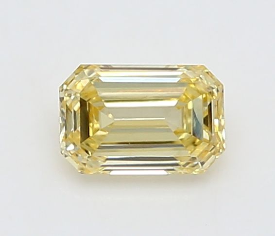 0.19 CT Fancy Intense Yellow EMERALD