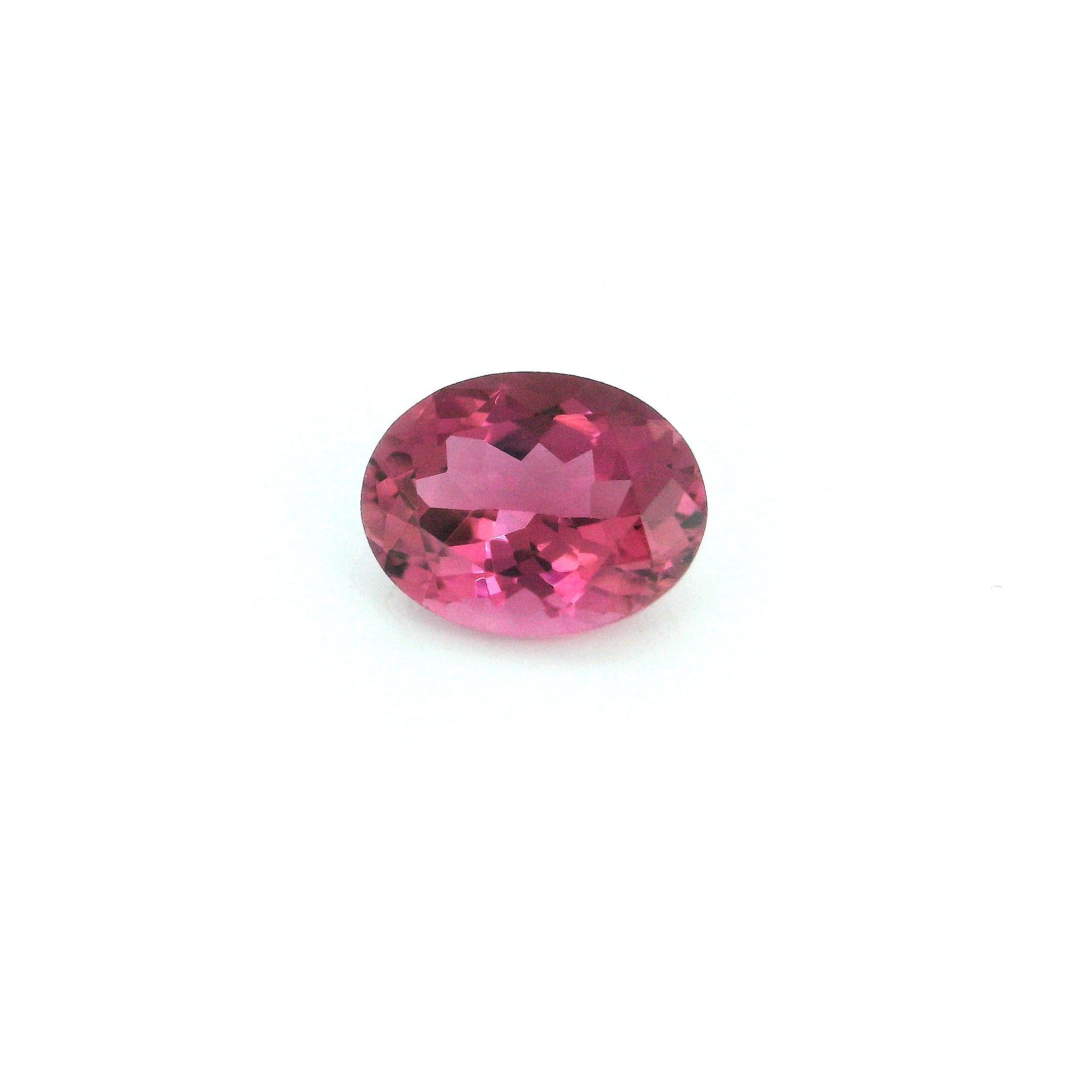 Turmalin 1,36 ct, różowy, szlif owalny