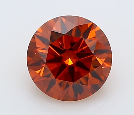 0.9 CT Fancy Deep Orange ROUND