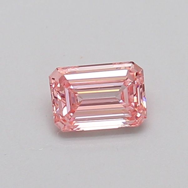 0.31 CT Fancy Intense Orange EMERALD