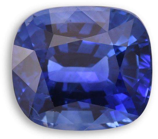 Szafir 12,04 ct, niebieski, szlif cushion