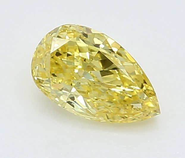 0.3 CT Fancy Vivid Yellow PEAR