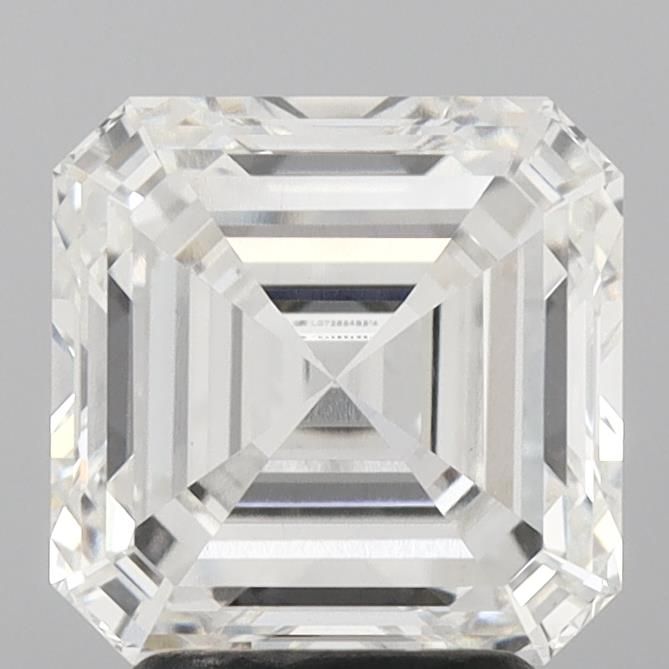3.1 carat f VVS2 EX Cut IGI asscher diamond