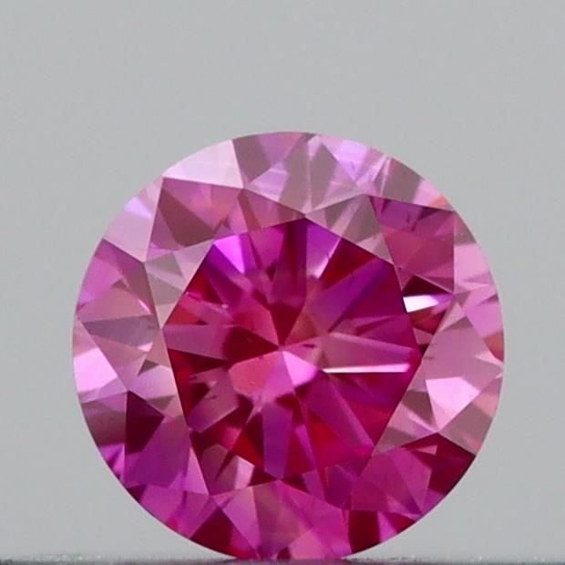 0.21 CT Fancy Vivid Pink ROUND