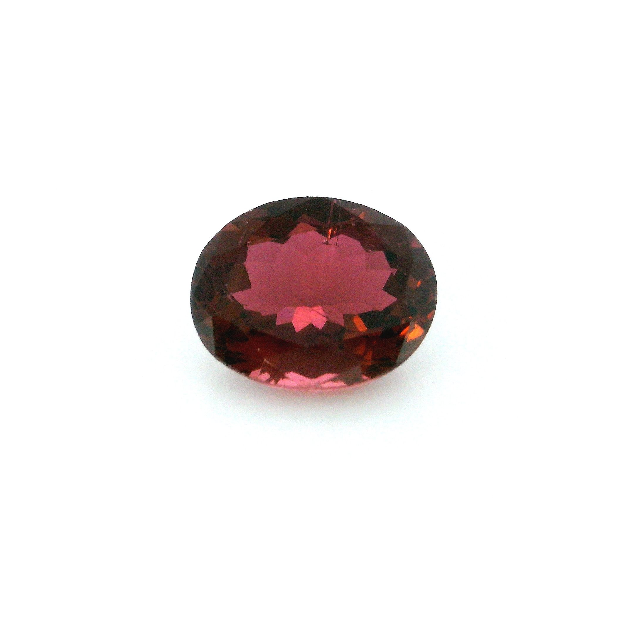 Turmalin 2,62 ct, różowy, szlif owalny