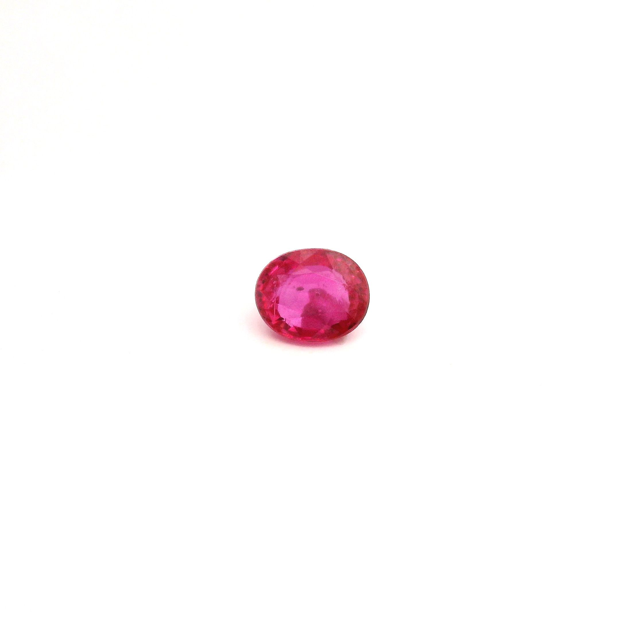 RUBY FACETED 0.38ct RED Intense SI MOZAMBIQUE NONE