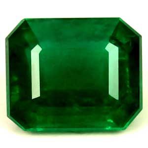 Szmaragd 1,17 ct, zielony, szlif szmaragdowy