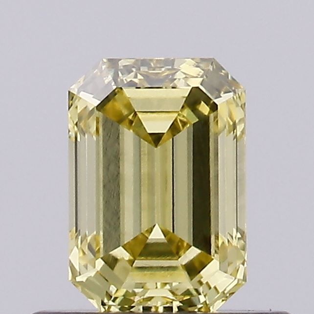 0.5 CT Fancy Intense Yellow EMERALD