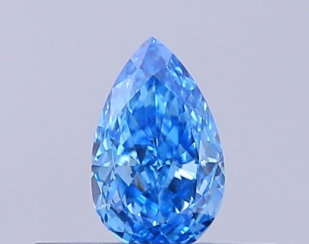 0.22 CT Fancy Vivid Blue PEAR
