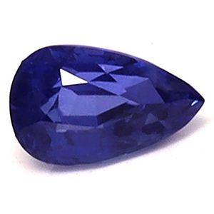 Szafir 1,67 ct, niebieski, szlif gruszka